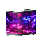 Curved LED DJ Booth