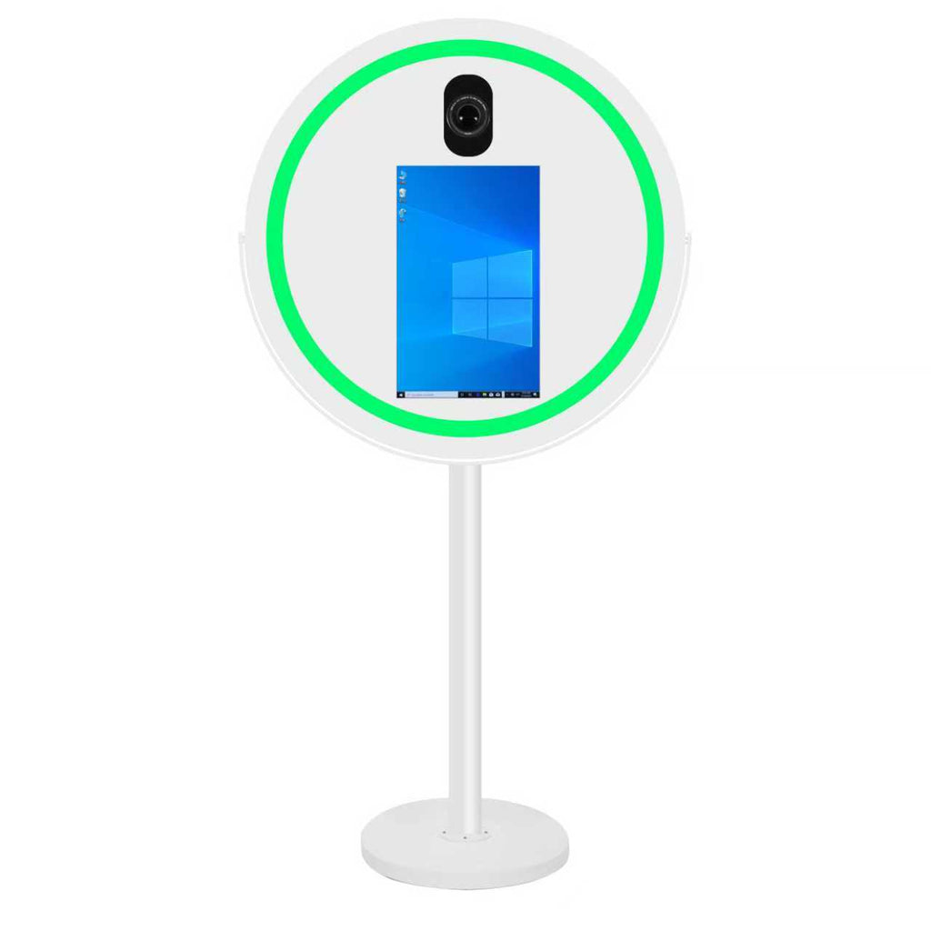 21.5 inch round mirror booth