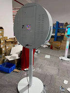 21.5 inch round mirror booth
