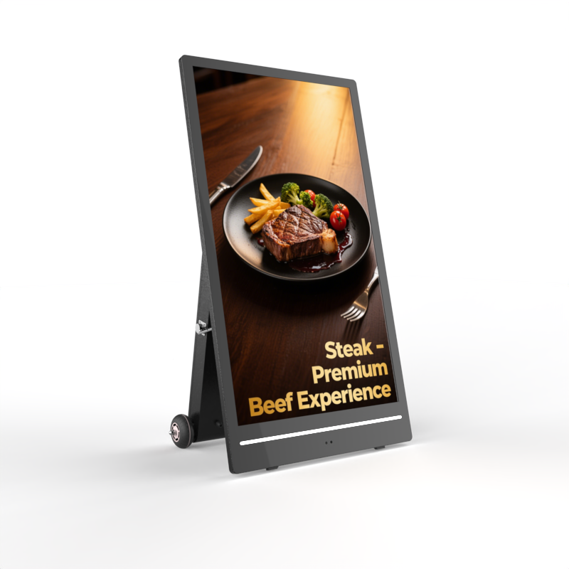 Outdoor batterylcd poster screen