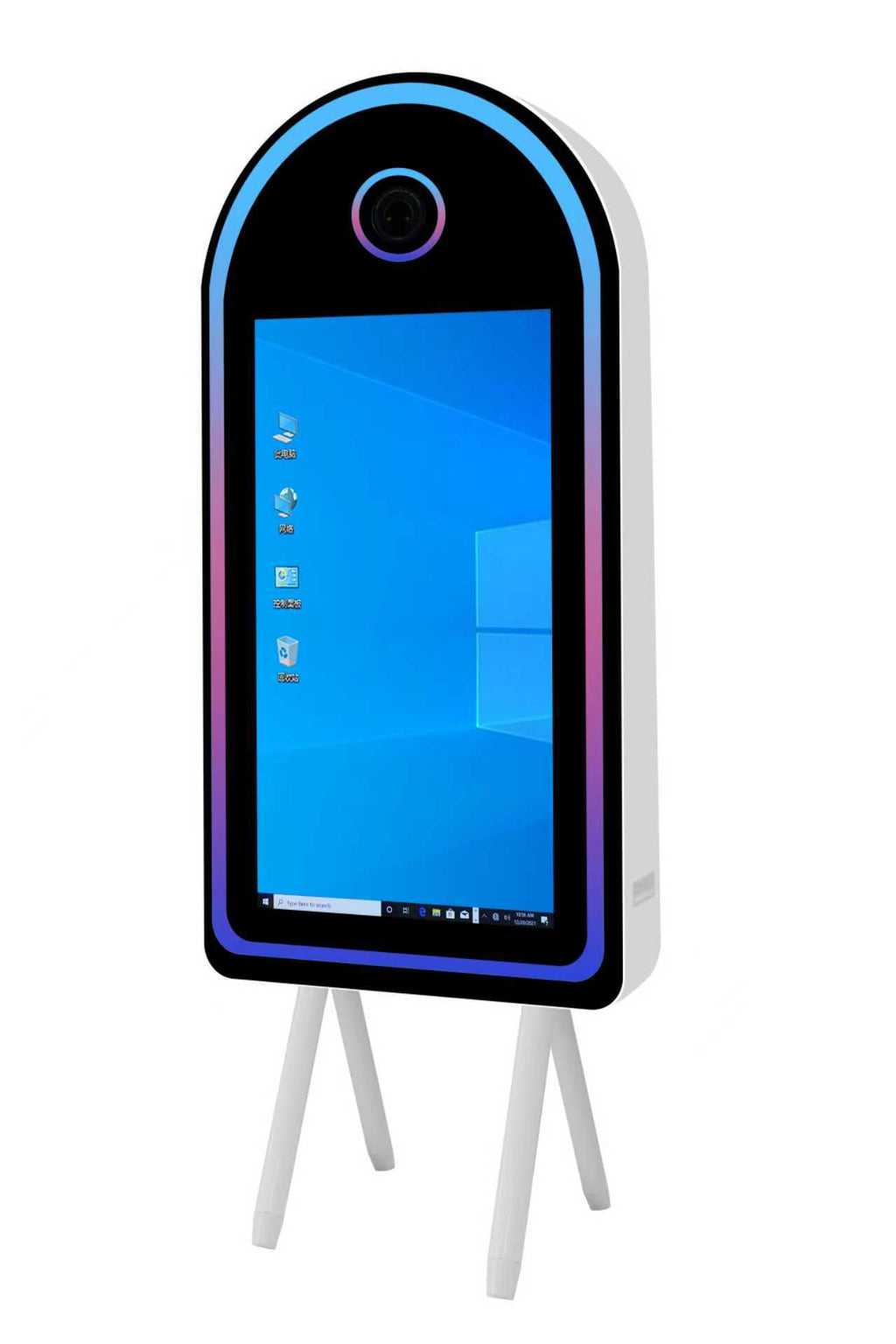 45 inch mirror booth