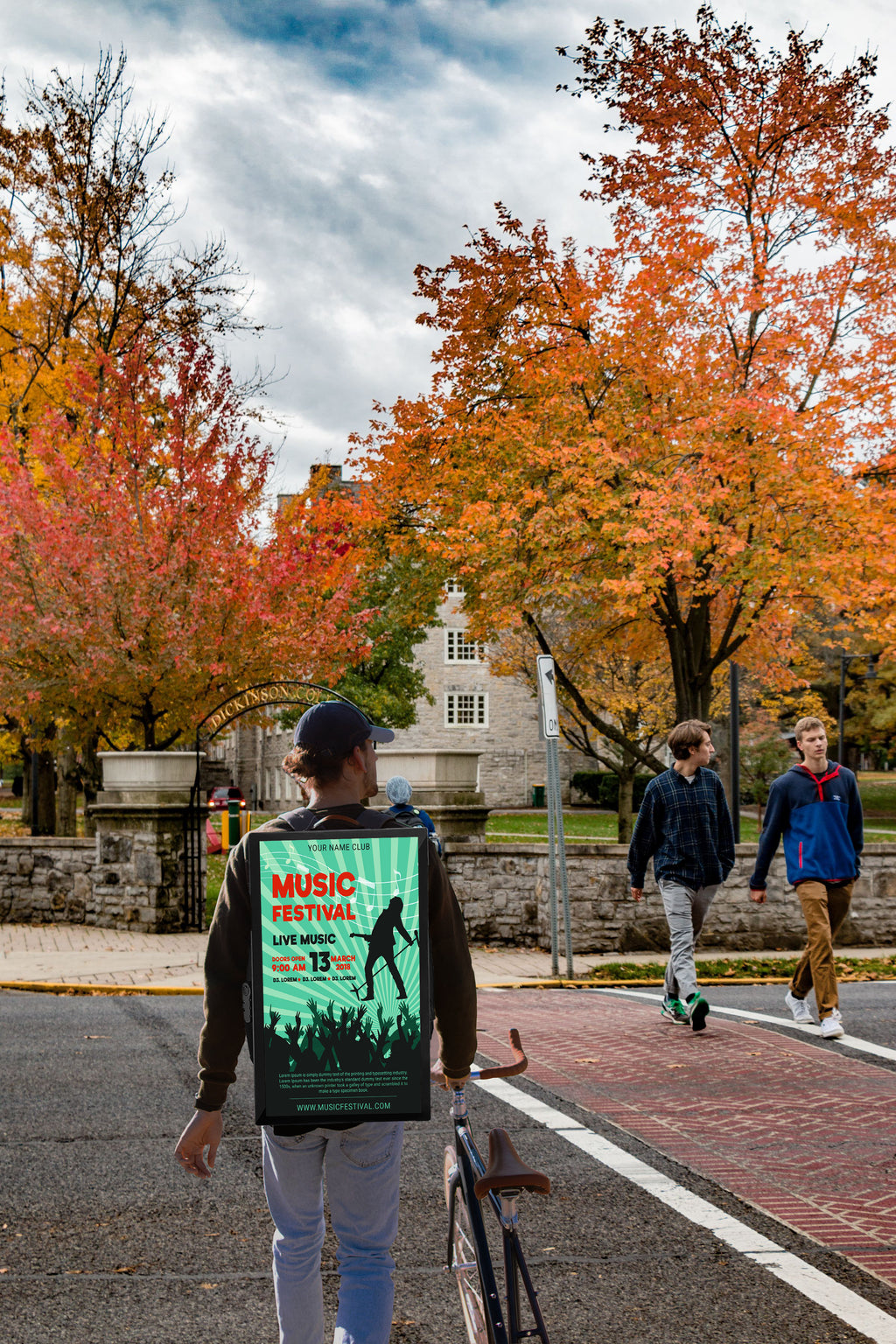 Backpack LCD display