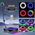 Infinity led glass360 photo booth