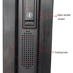 Indoor double-side display