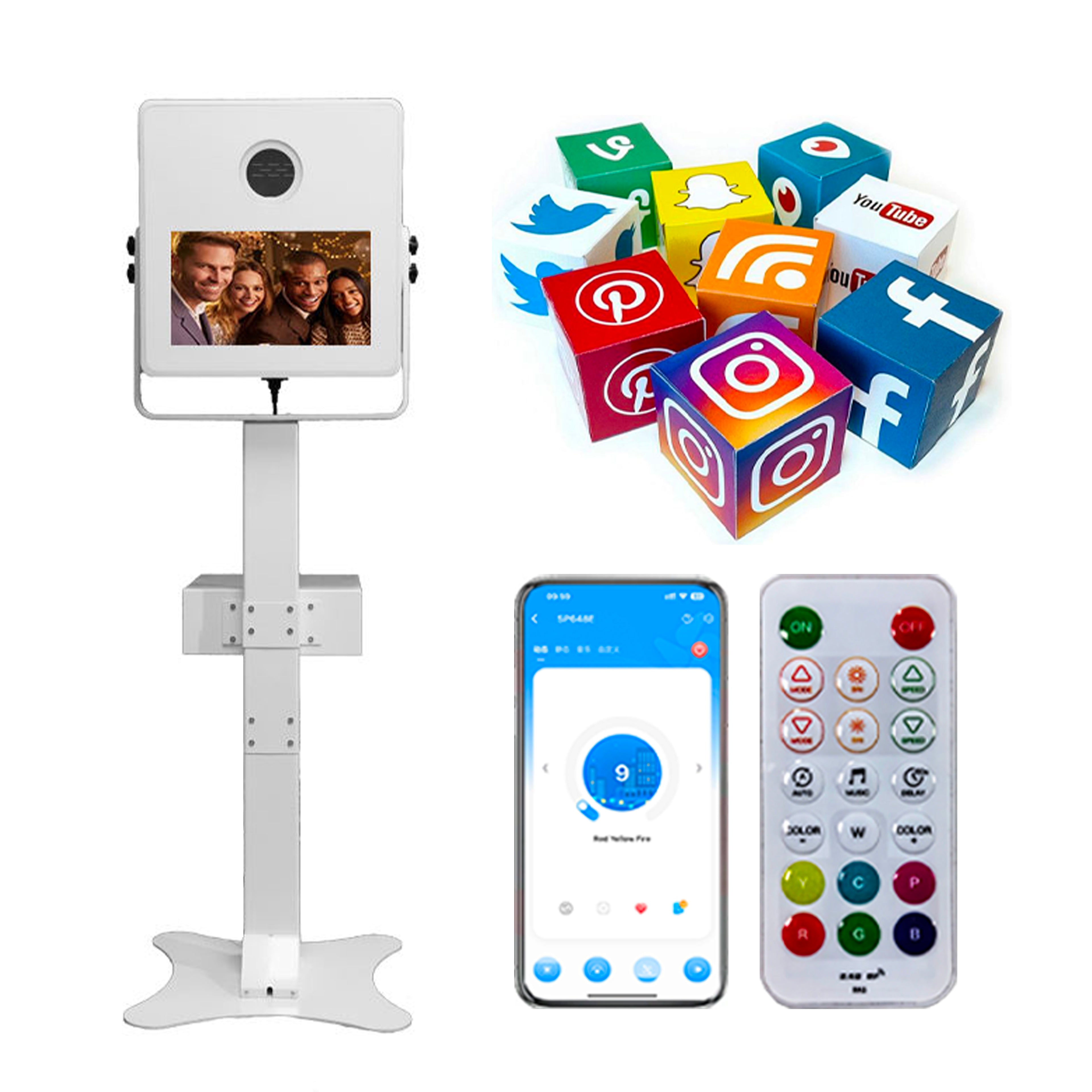 15.6 inch photo booth