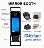 40 inch mirrorphoto booth