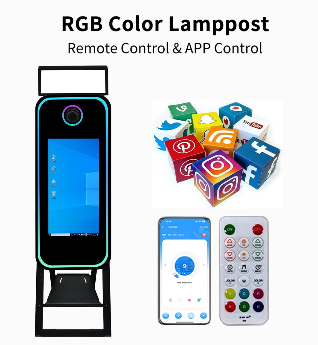 40 inch mirrorphoto booth